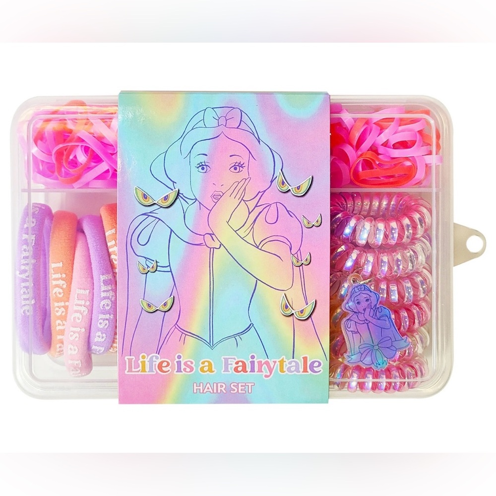 NWT-Disney Snow White Life Is A Fairytale 195 Piece Hair Set